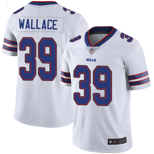 Men Buffalo Bills #39 Levi Wallace White Vapor Untouchable Limited Player NFL Jersey->nfl t-shirts->Sports Accessory